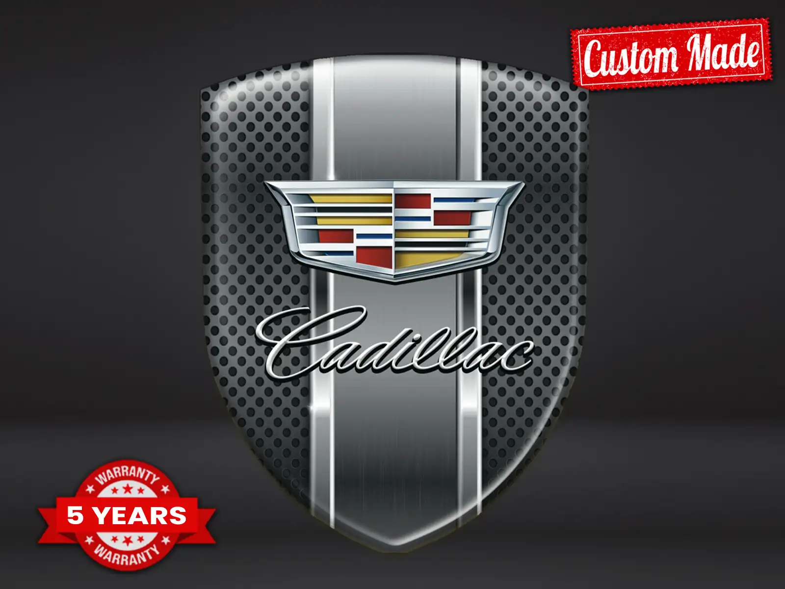 Cadillac Selbstklebende Sticker Auto Edles Finish Premium